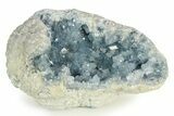 Sky Blue Celestine (Celestite) Crystal Geode - lbs! #304635-1